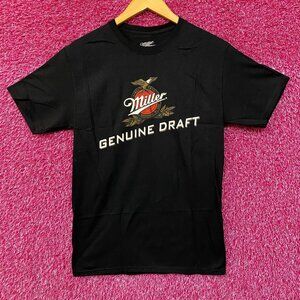Miller High Life Miller Genuine Draft Beer Logo T-Shirt Small